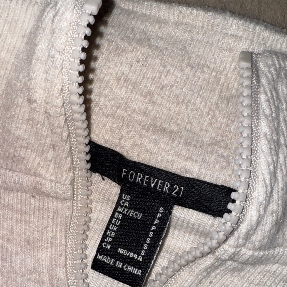 Forever 21 Cream Cowl Neck Sweater - Picture 2 of 3